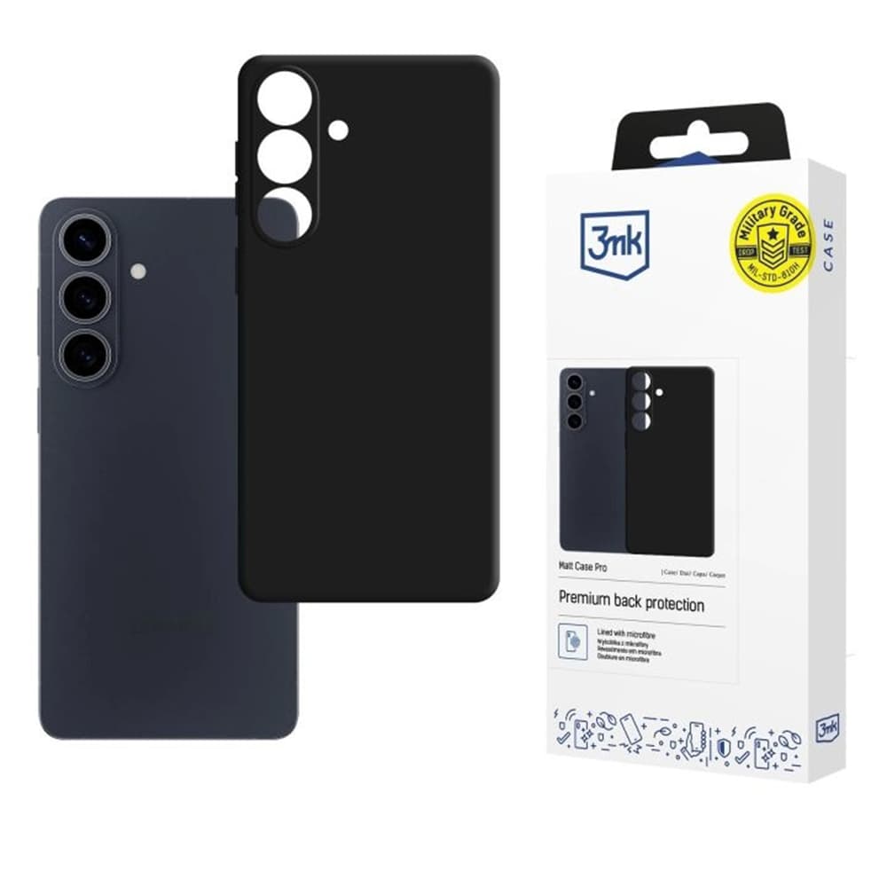 3mk Matt Case Pro pro Samsung Galaxy S26 Plusčerné - náhled 1