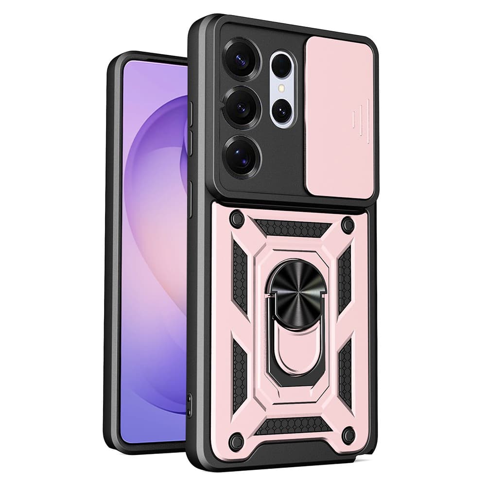 Techsuit - CamShield Series - Samsung Galaxy S26 Ultra - Růžové zlato - náhled 1