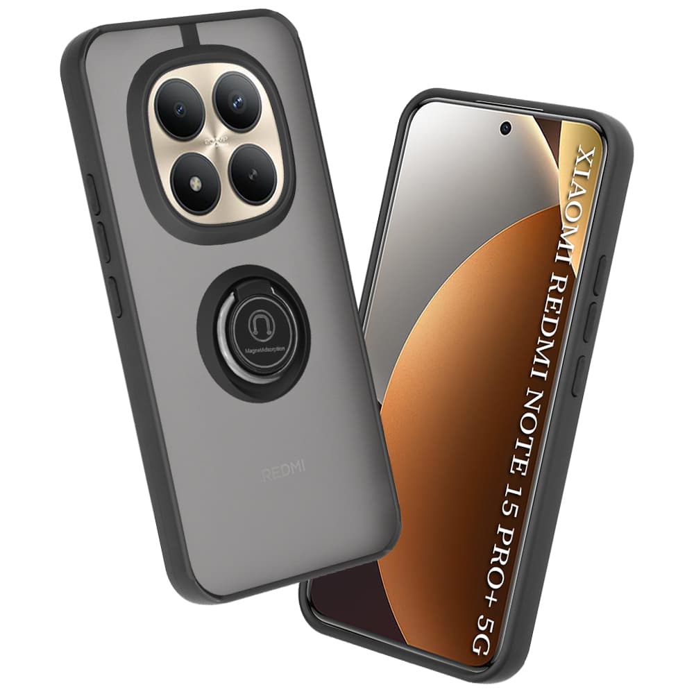 Techsuit - Glinth - Xiaomi Redmi Note 15 Pro+ 5G / Poco M8 Pro 5G - Černá - náhled 1
