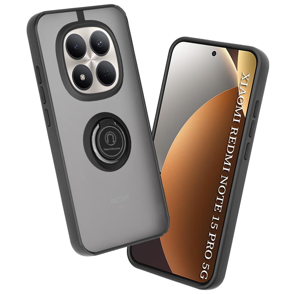 Techsuit - Glinth - Xiaomi Redmi Note 15 Pro 5G - Černá - náhled 1