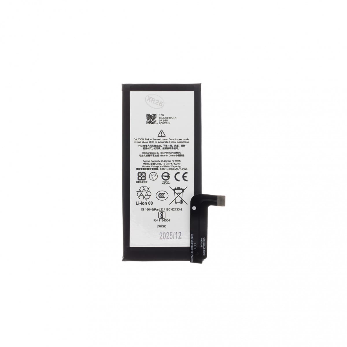 Baterie G025J-B Google Pixel 4a 4G 3140mAh Li-Pol (OEM)