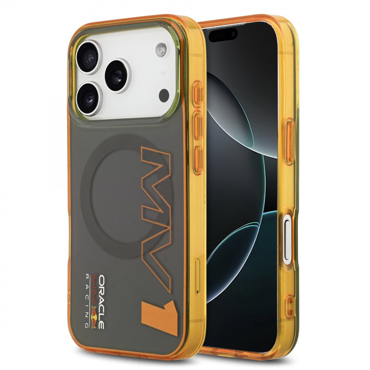 Zadní kryt Red Bull PC Double Layer Vertical MV1 MagSafe pro iPhone 17 Pro Grey - náhled 1