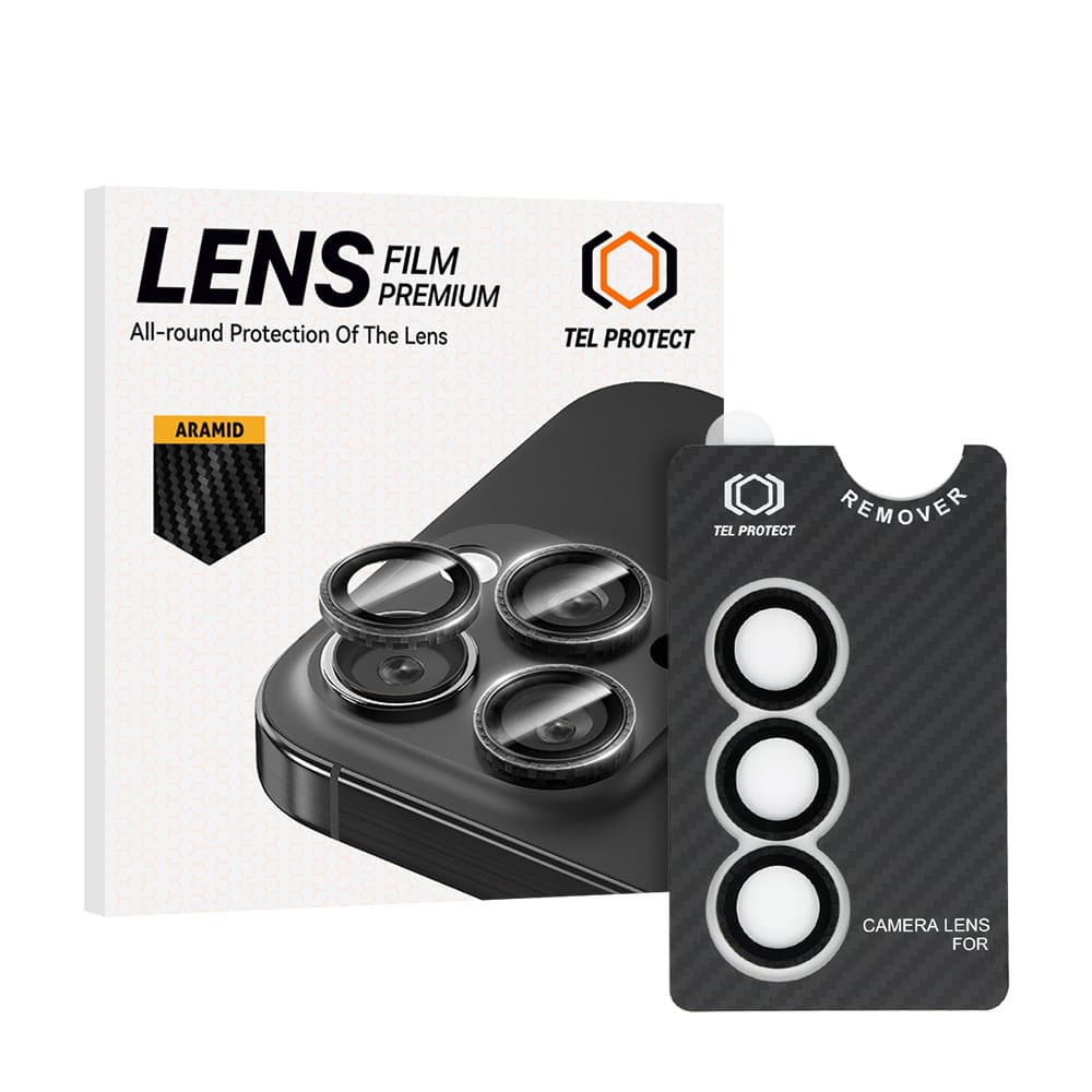 Tvrzené sklo Tel Protect 3D Lens Aramid Series na fotoaparát pro Samsung Galaxy S26 - náhled 1