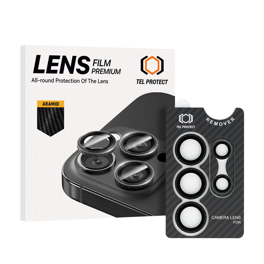Tvrzené sklo Tel Protect 3D Lens Aramid Series na fotoaparát pro Samsung Galaxy S26 Ultra - náhled 1
