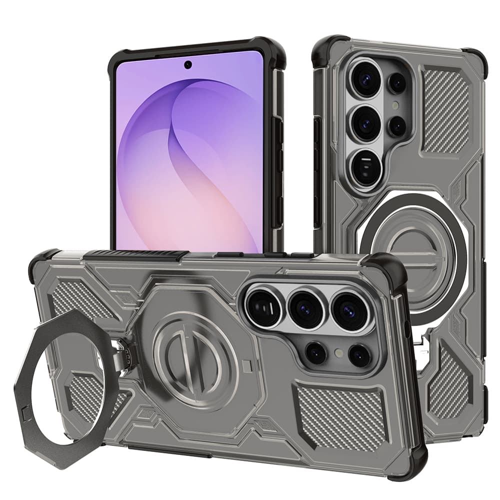 Techsuit - Carbon Shield PRO - Samsung Galaxy S26 Ultra - Kouřová černá - náhled 1