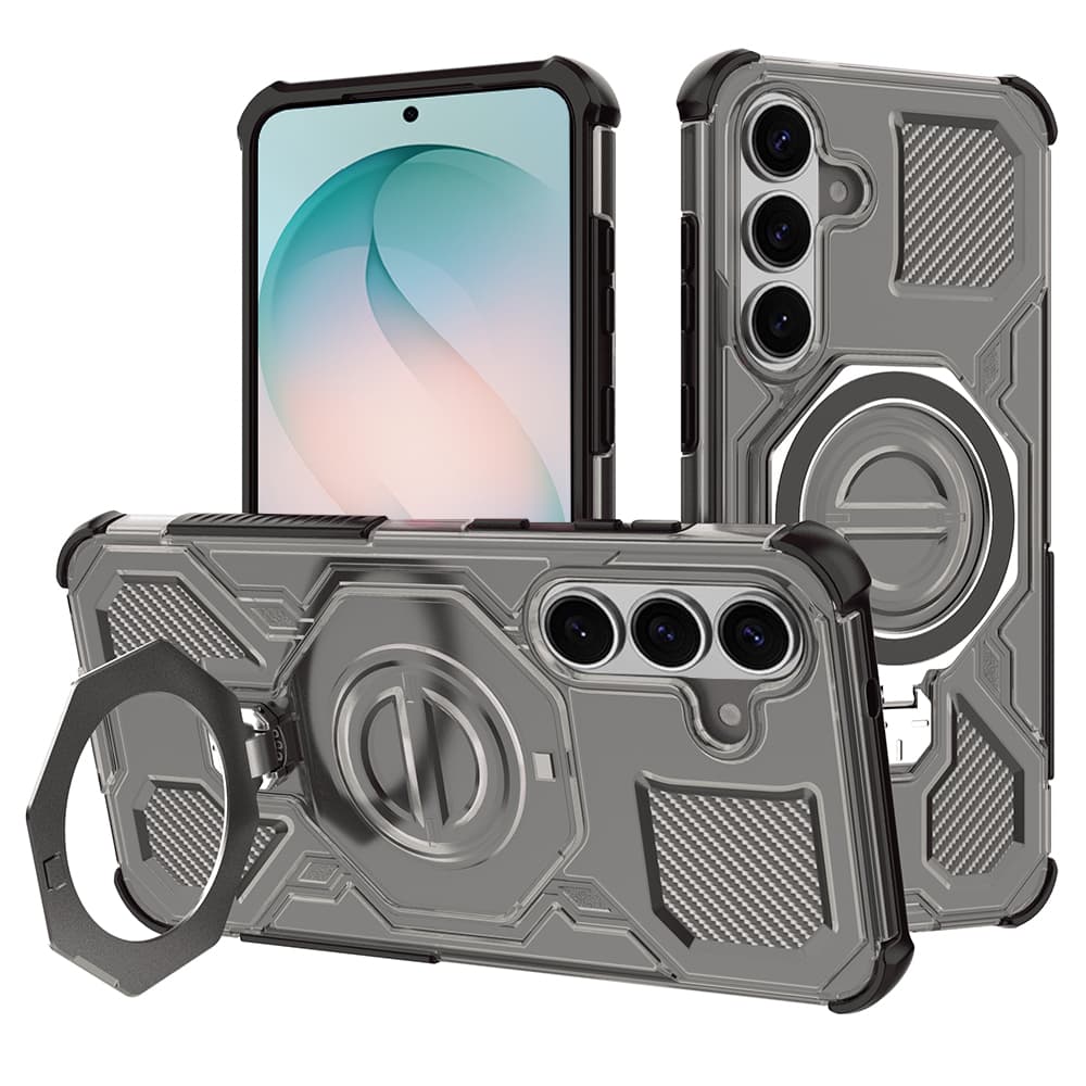 Techsuit - Carbon Shield PRO - Samsung Galaxy S26 Plus - Kouřová černá - náhled 1