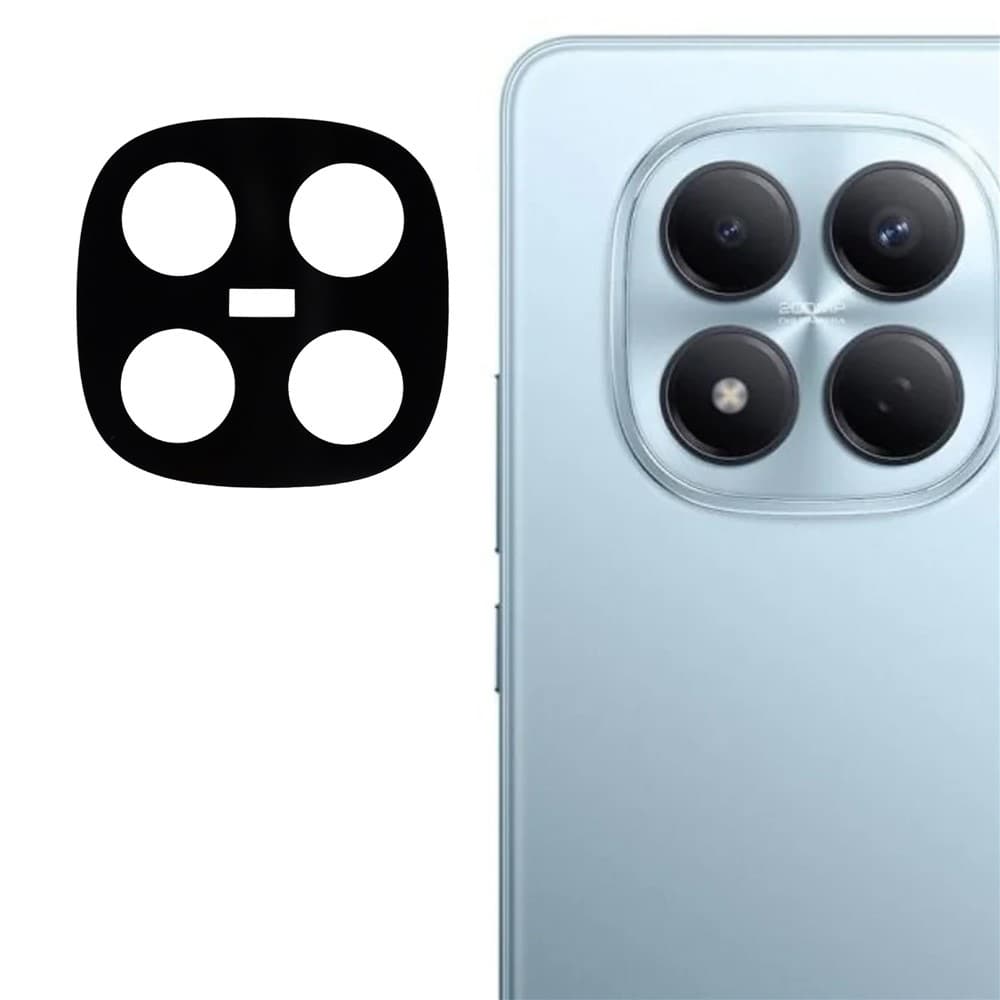 Techsuit - Ochranné sklo fotoaparátu - Xiaomi Redmi Note 15 Pro 4G - Černá - náhled 1