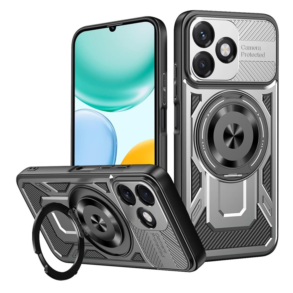 Techsuit - RuggedCam - Honor X5c Plus - Šedá - náhled 1