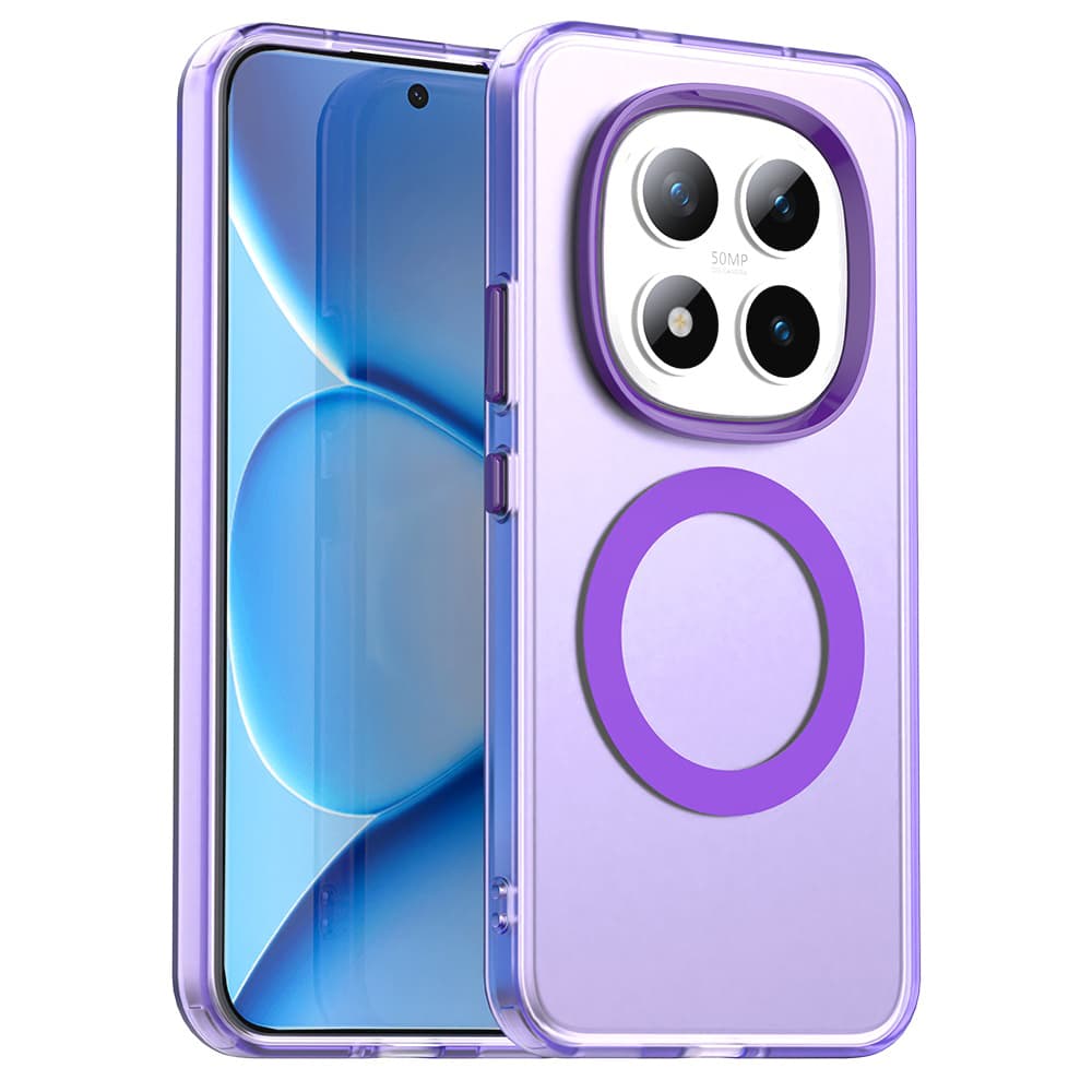 Techsuit - CandyCase MagSafe - Xiaomi Redmi Note 15 Pro+ 5G / Poco M8 Pro 5G - Fialová - náhled 1