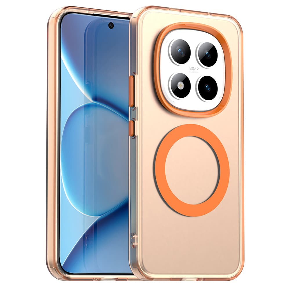 Techsuit - CandyCase MagSafe - Xiaomi Redmi Note 15 Pro+ 5G / Poco M8 Pro 5G - Oranžová - náhled 1