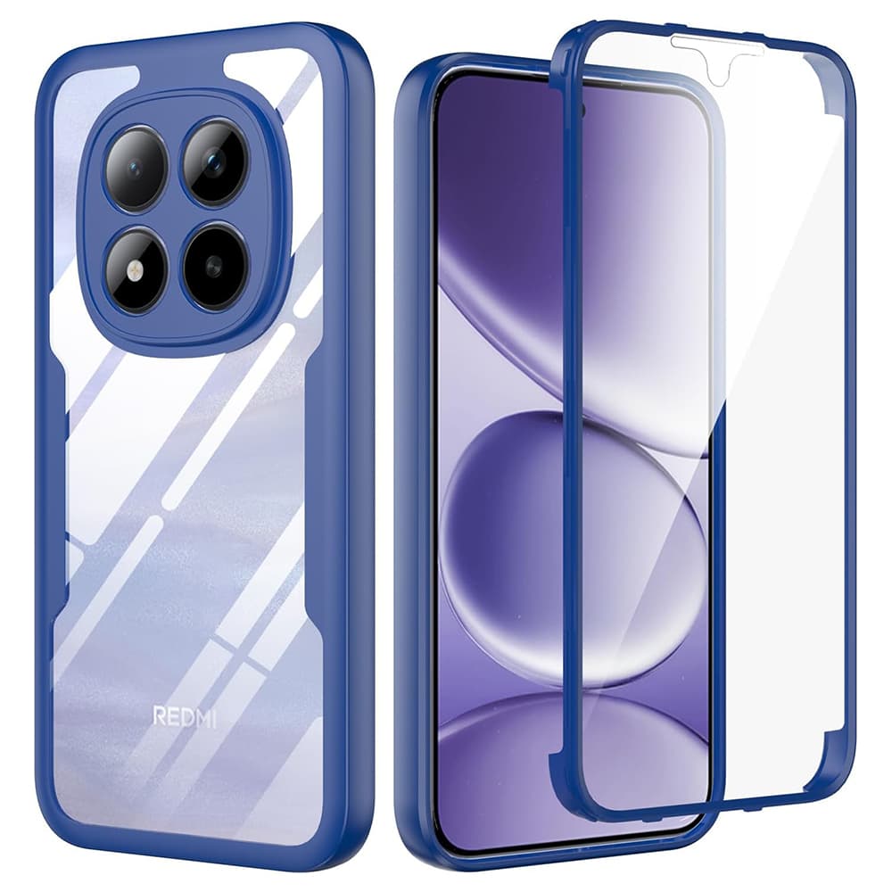 Techsuit - ColorVerse 360 Series + Ochrana displeje - Xiaomi Redmi Note 15 Pro+ 5G / Poco M8 Pro 5G - Modrá - náhled 1