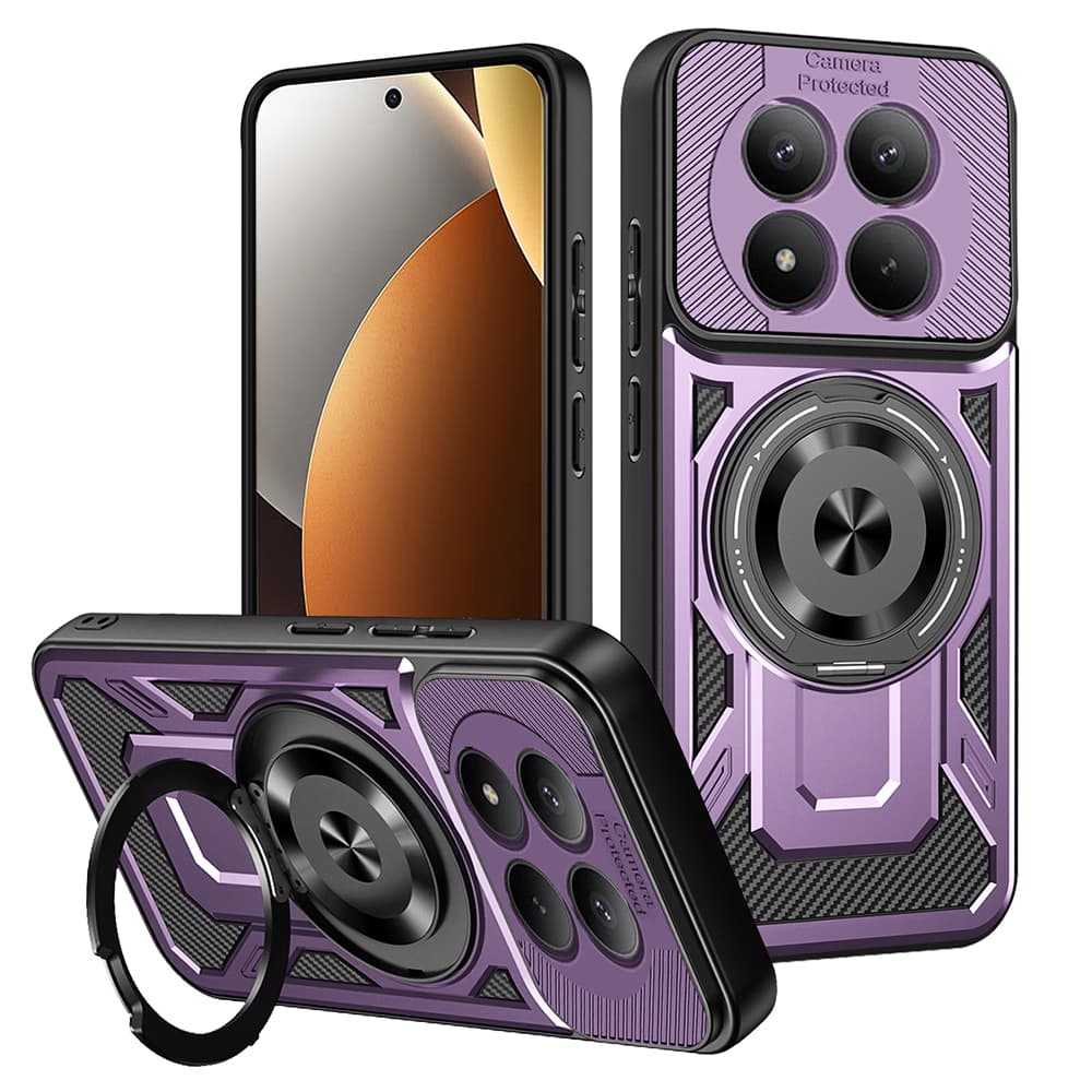 Techsuit - RuggedCam - Xiaomi Redmi Note 15 Pro 5G - Fialová - náhled 1