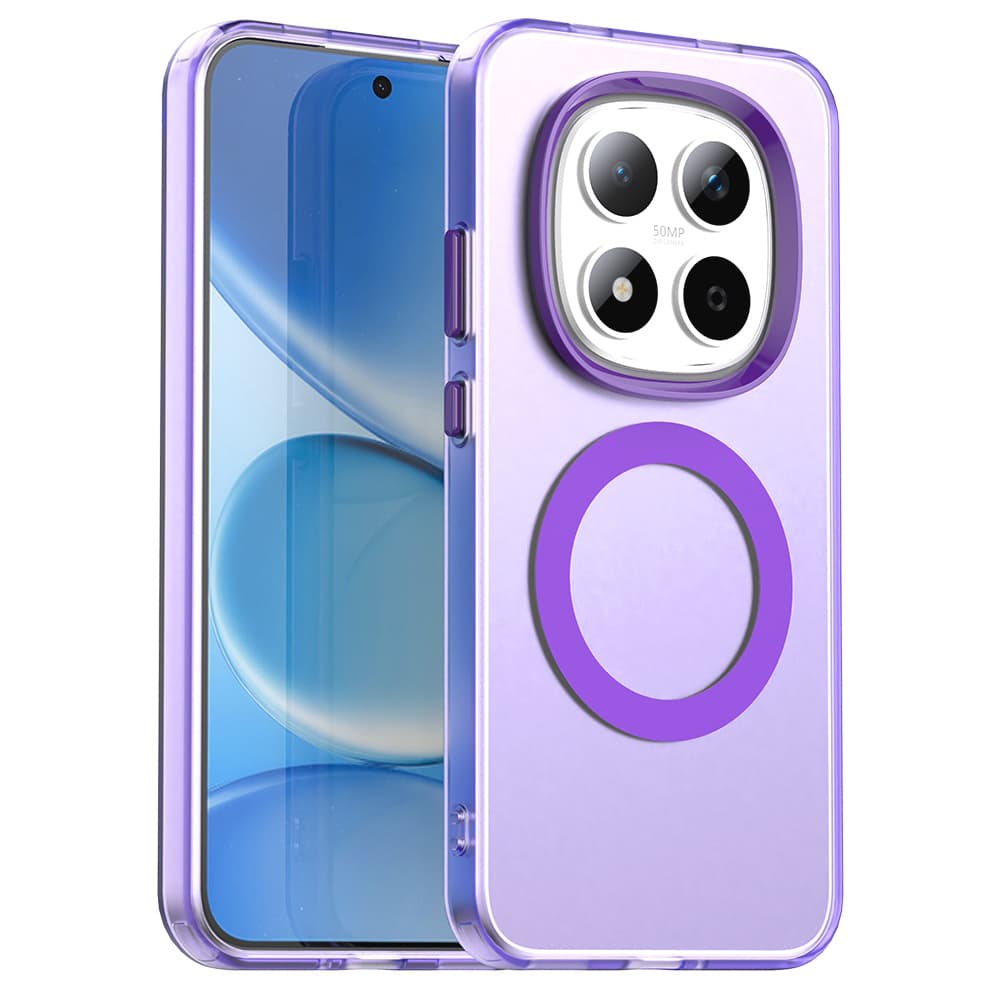 Techsuit - CandyCase MagSafe - Xiaomi Redmi Note 15 Pro 5G - Fialová - náhled 1