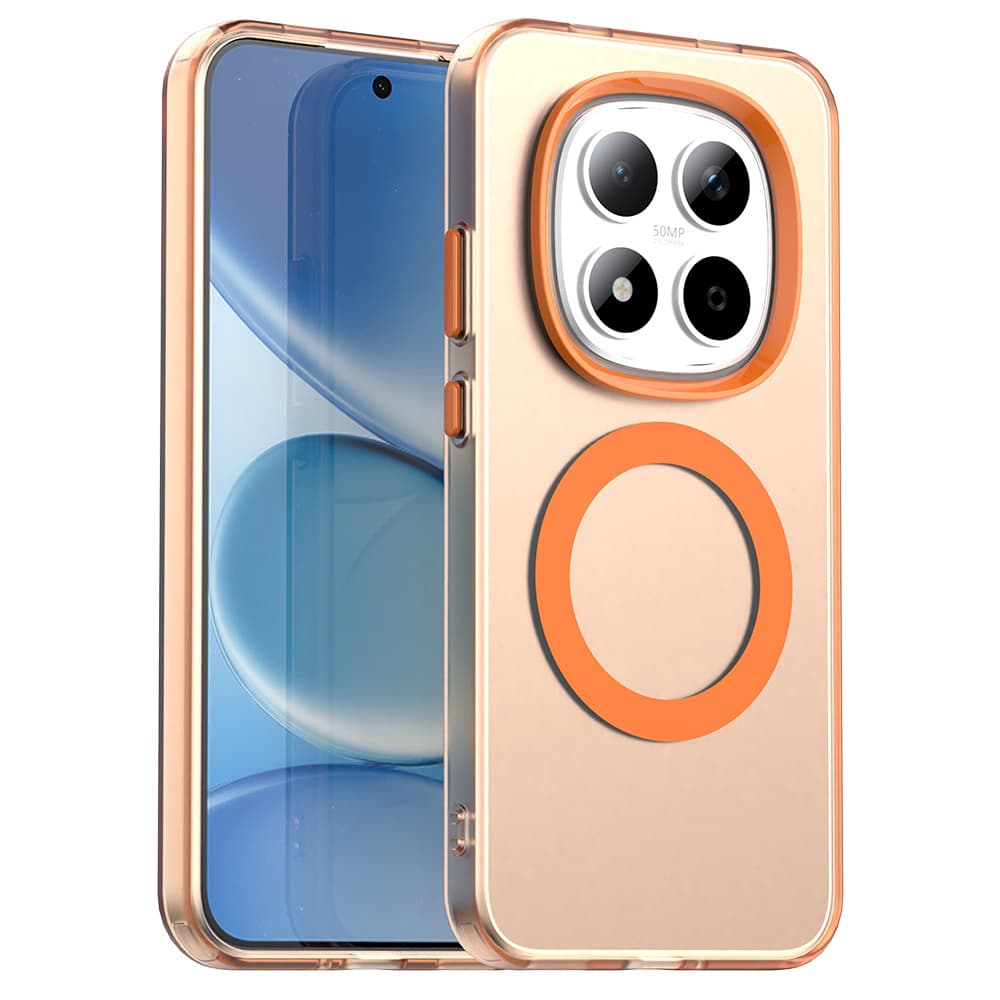 Techsuit - CandyCase MagSafe - Xiaomi Redmi Note 15 Pro 5G - Oranžová - náhled 1