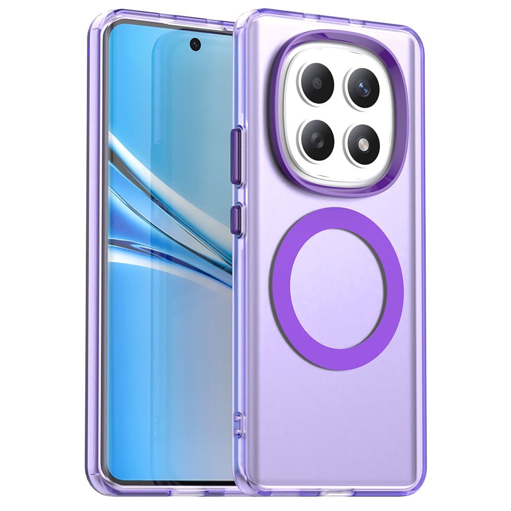 Techsuit - CandyCase MagSafe - Xiaomi Redmi Note 15 5G / Note 15 4G / Poco M8 5G - Fialová - náhled 1