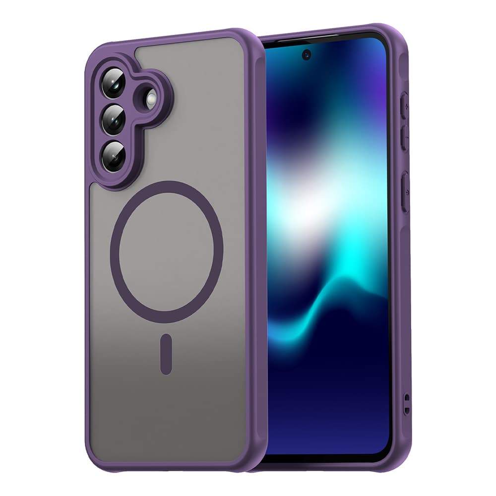 Techsuit - HaloFrost II MagSafe - Samsung Galaxy A37 5G - Fialová - náhled 1