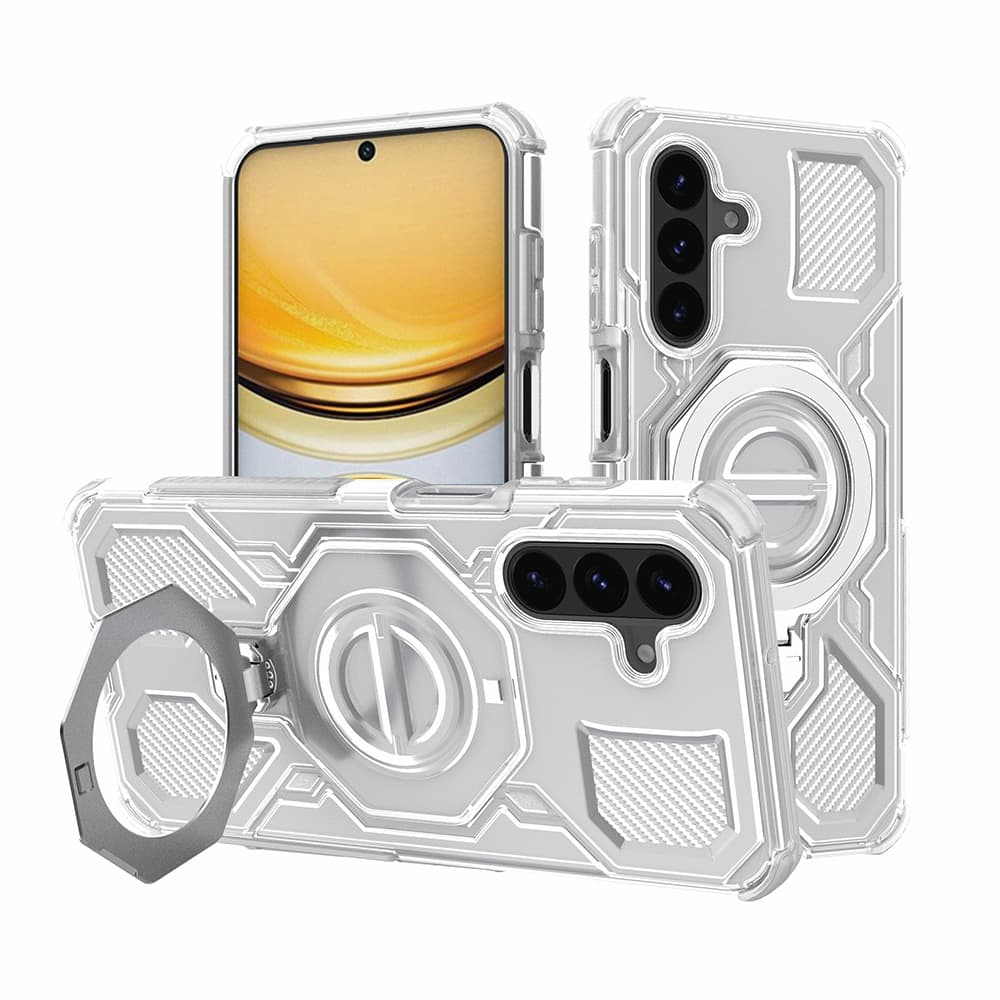 Techsuit - Carbon Shield PRO - Samsung Galaxy A37 5G - Bílá transparentní - náhled 1