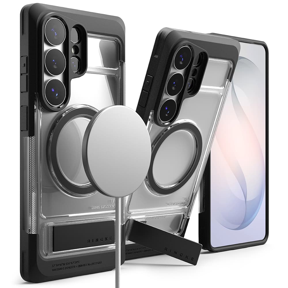 Ringke - UX Magnetic - Samsung Galaxy S26 Ultra - Čirá - náhled 1