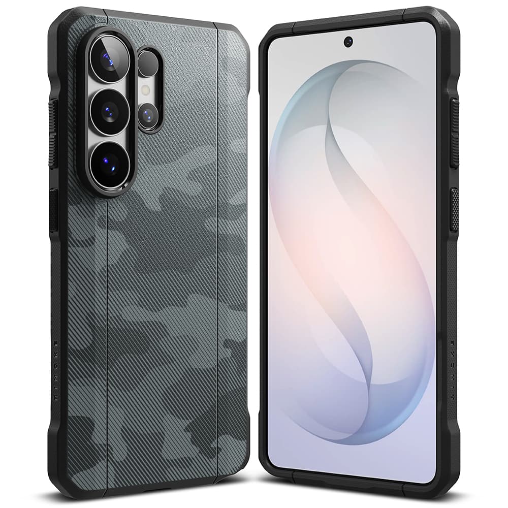 Ringke - Onyx A - Samsung Galaxy S26 Ultra - Maskáčová černá - náhled 1