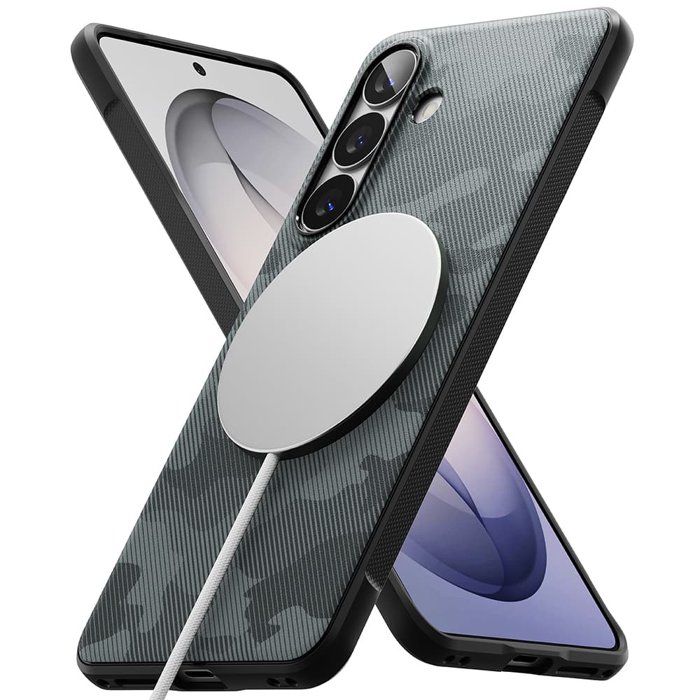 Ringke - Onyx MagSafe - Samsung Galaxy S26 - Maskáčová černá - náhled 1