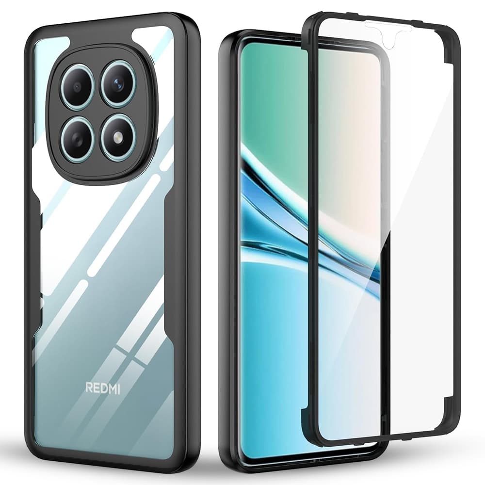 Techsuit - ColorVerse 360 Series + Ochrana displeje - Xiaomi Redmi Note 15 4G - Černá - náhled 1