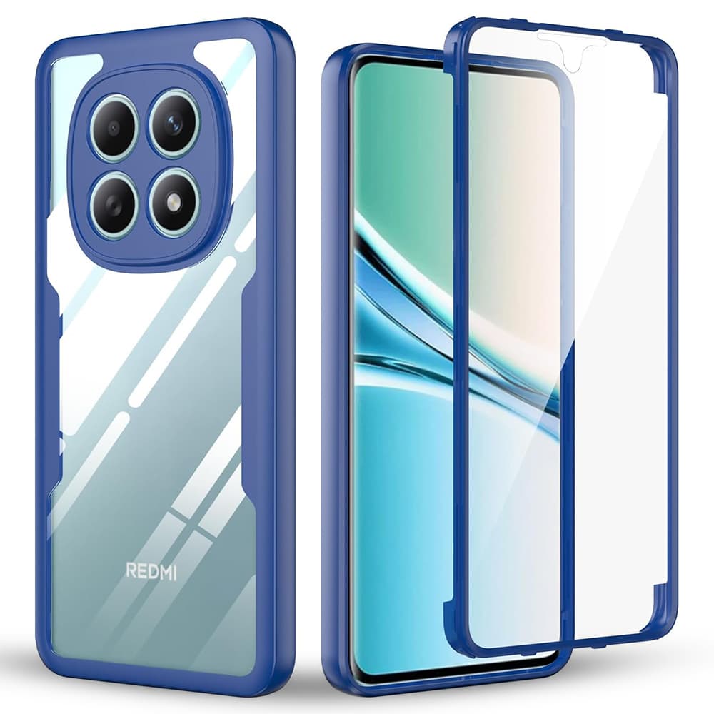 Techsuit - ColorVerse 360 Series + Ochrana displeje - Xiaomi Redmi Note 15 4G - Modrá - náhled 1