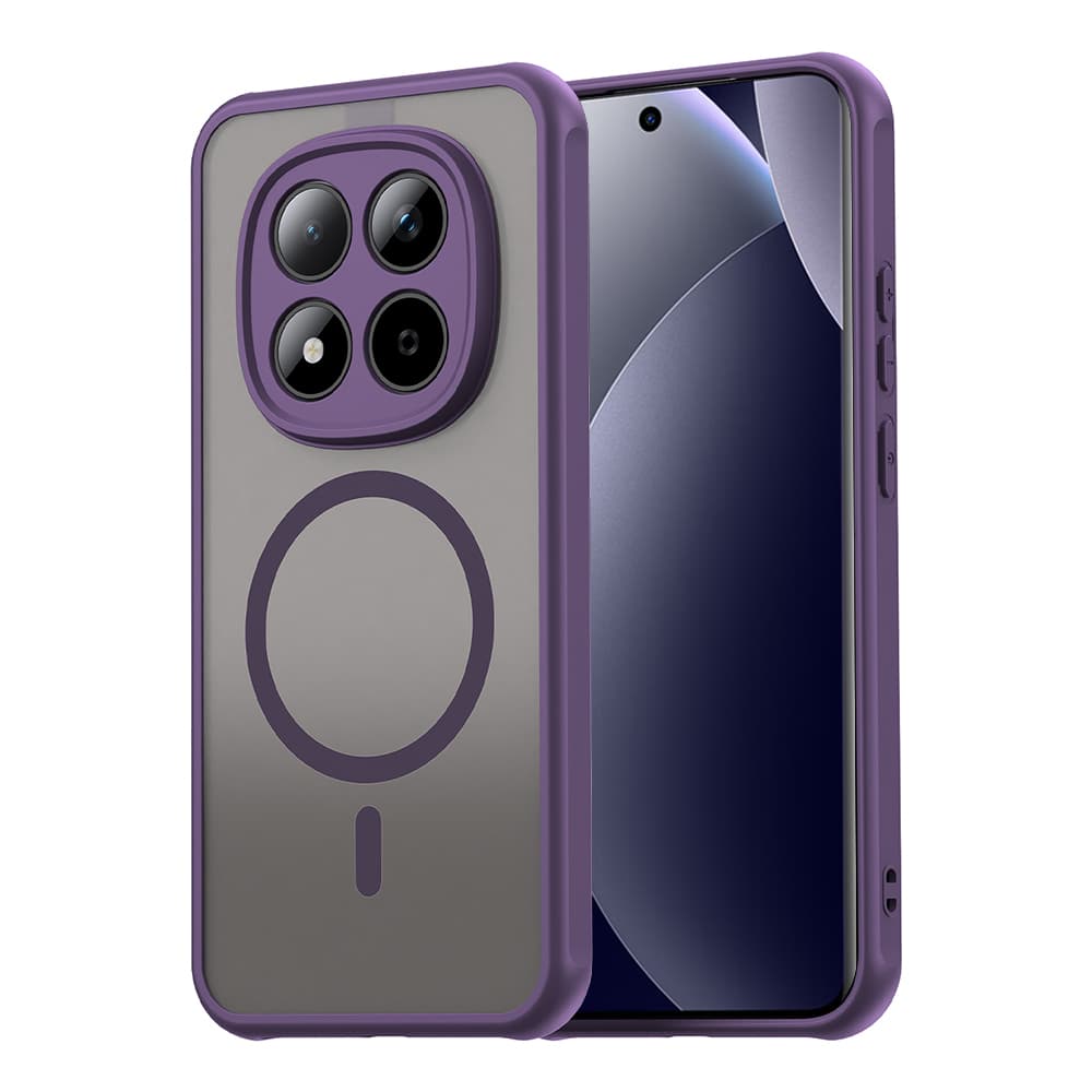 Techsuit - HaloFrost II MagSafe - Xiaomi Redmi Note 15 Pro 5G - Fialová - náhled 1