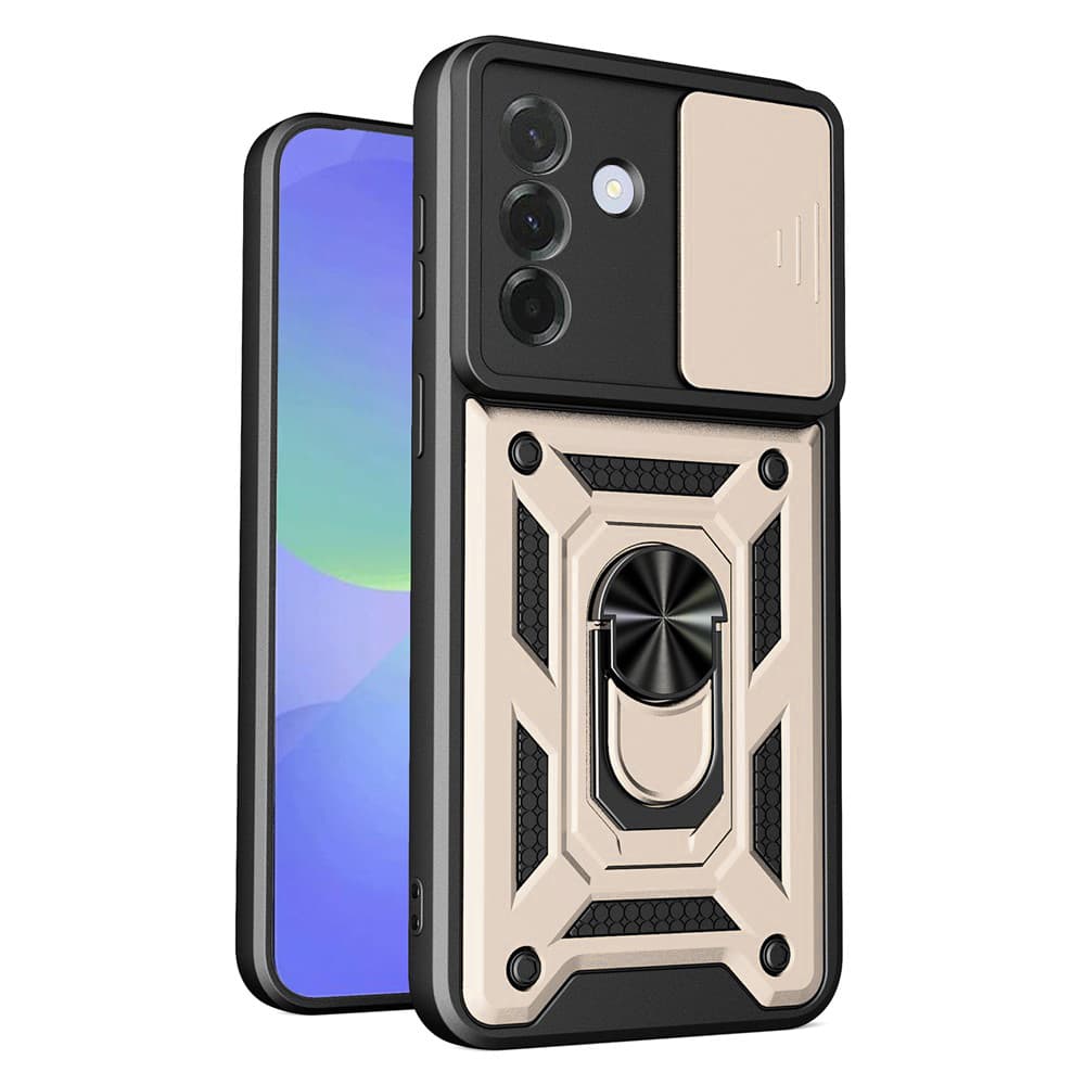 Techsuit - CamShield Series - Samsung Galaxy A37 5G - Zlatá - náhled 1