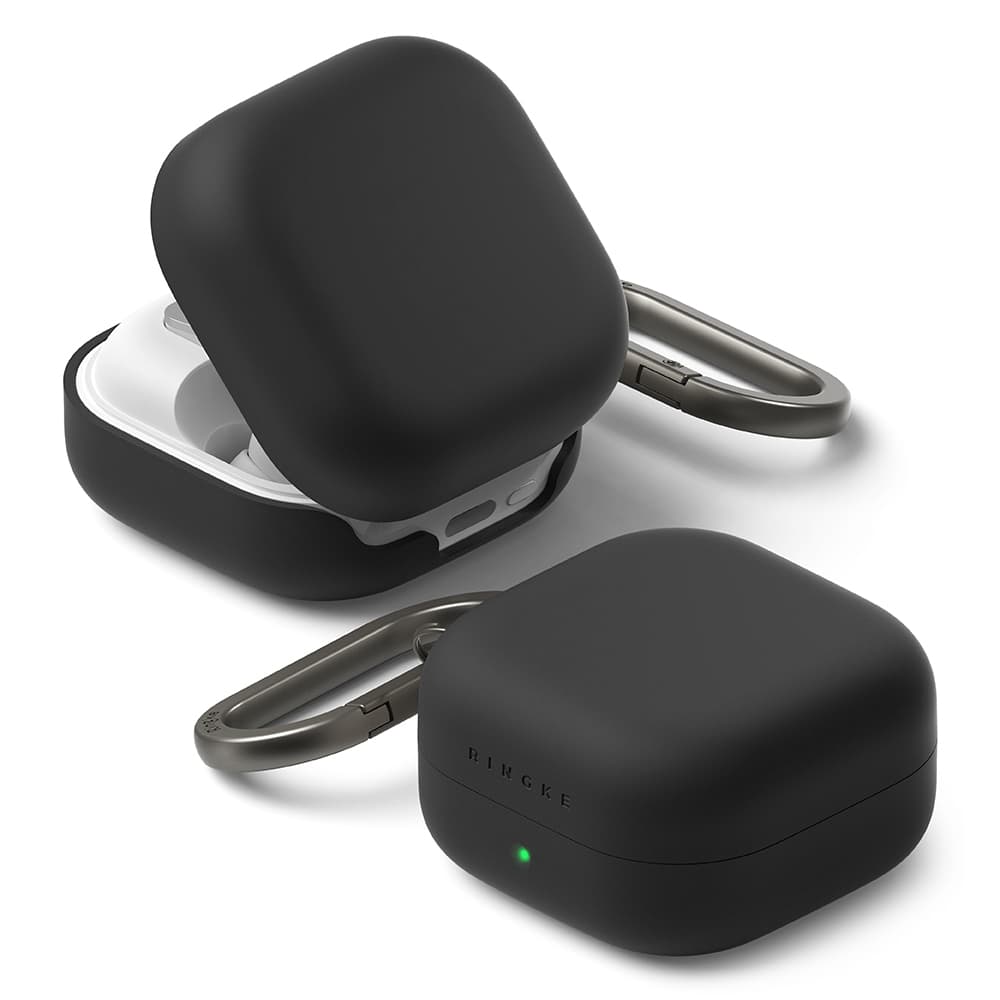 Ringke - Silicone - Samsung Galaxy Buds 4 Pro - Černá