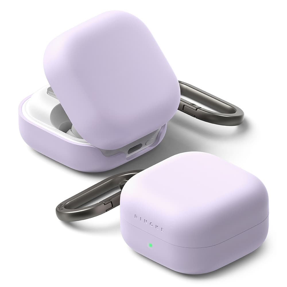 Ringke - Silicone - Samsung Galaxy Buds 4 Pro - Světle fialová - náhled 1