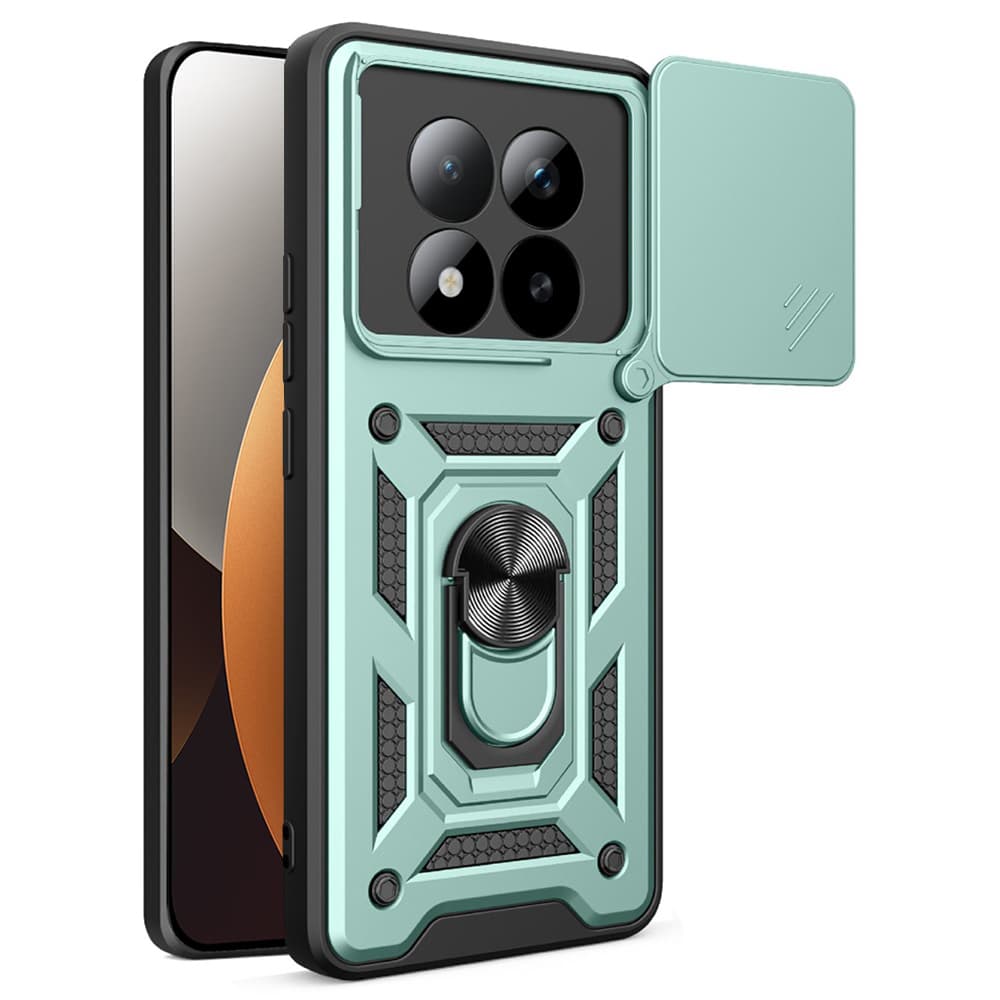 Techsuit - CamShield Series - Xiaomi Redmi Note 15 Pro+ 5G / Poco M8 Pro 5G - Zelená - náhled 1
