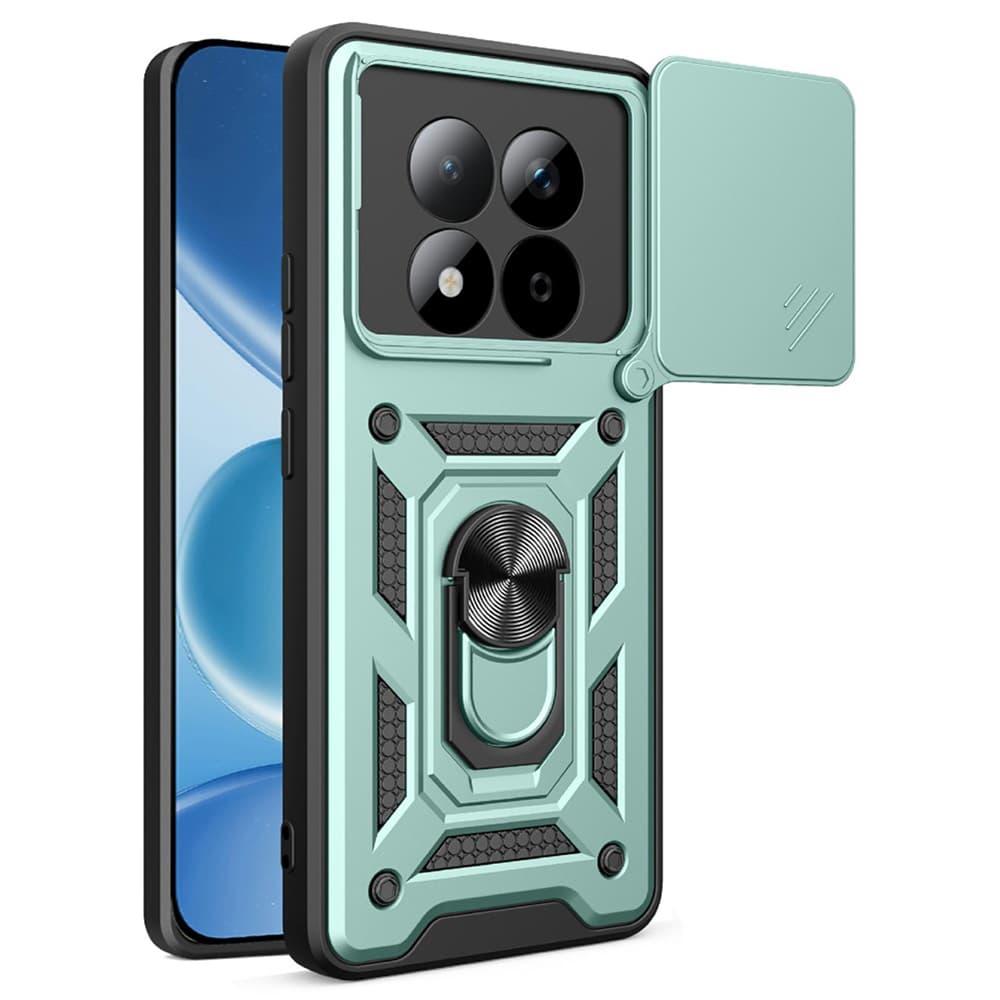 Techsuit - CamShield Series - Xiaomi Redmi Note 15 Pro 5G - Zelená - náhled 1
