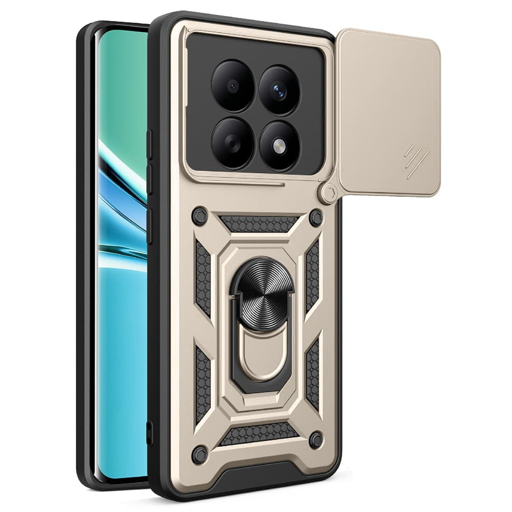 Techsuit - CamShield Series - Xiaomi Redmi Note 15 5G / Note 15 4G / Poco M8 5G - Zlatá - náhled 1