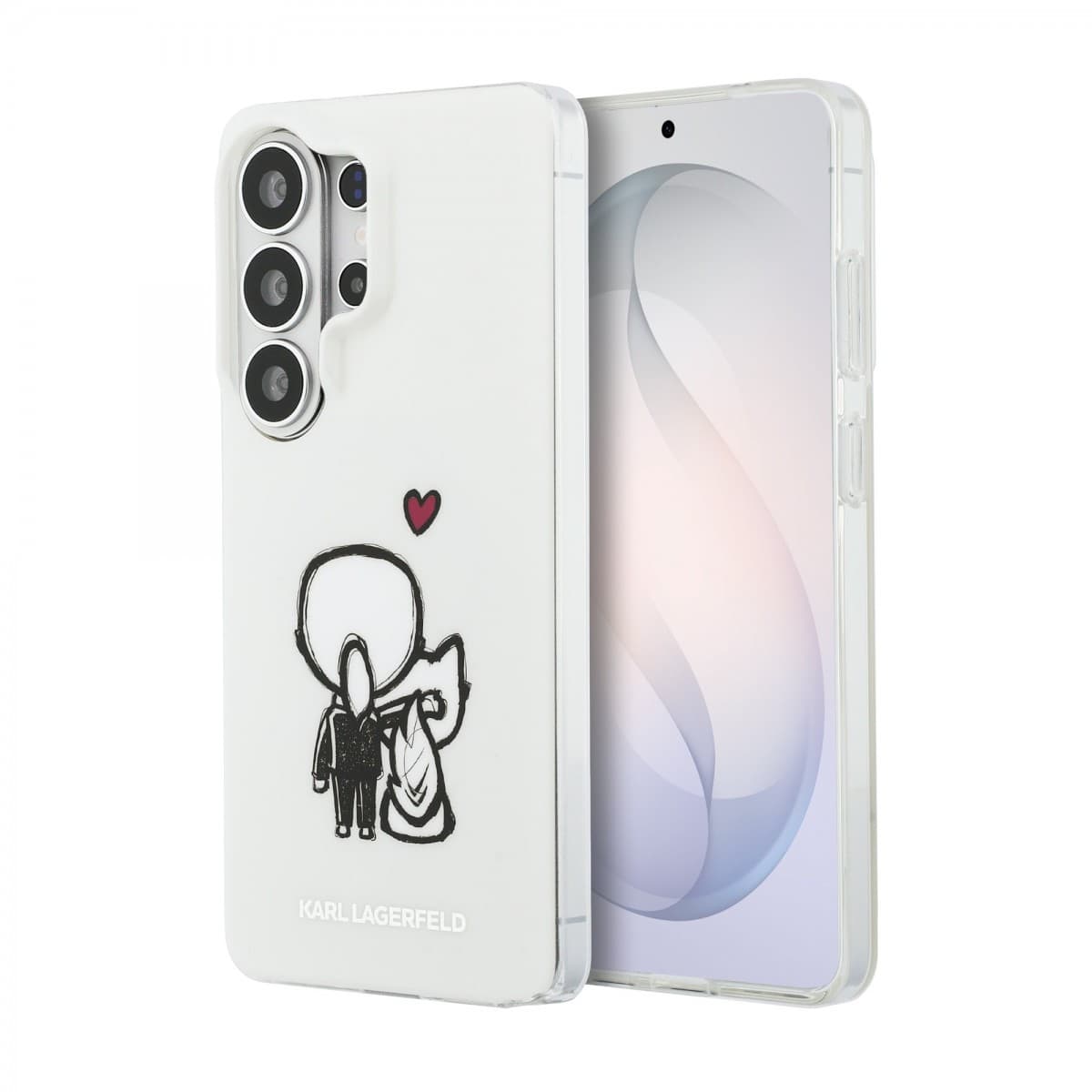 Zadní kryt Karl Lagerfeld IML K&amp;CH Back Logo Magnetic pro Samsung Galaxy S26 Ultra průhledný - náhled 1