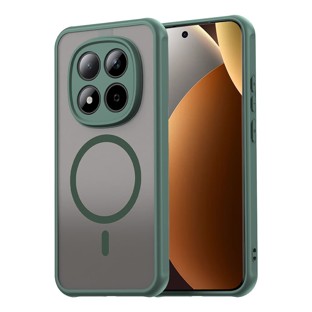 Techsuit - HaloFrost II MagSafe - Xiaomi Redmi Note 15 Pro+ 5G / Poco M8 Pro 5G - Zelená - náhled 1