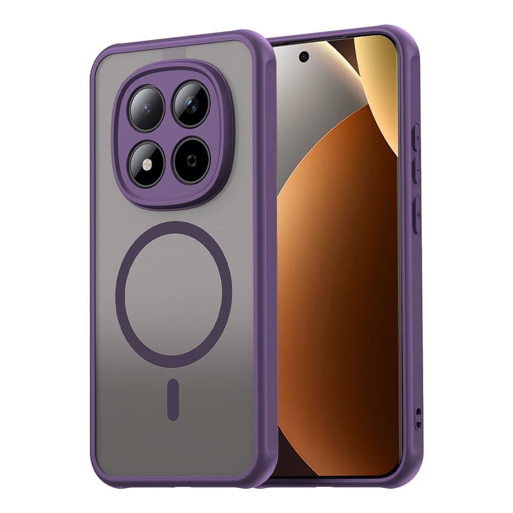Techsuit - HaloFrost II MagSafe - Xiaomi Redmi Note 15 Pro+ 5G / Poco M8 Pro 5G - Fialová - náhled 1
