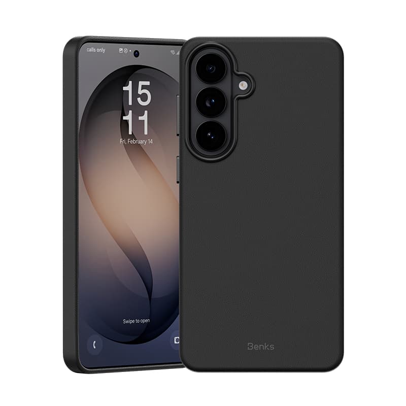 Magnetický silikonový kryt Benks Vita Pro pro Samsung Galaxy S26 - černý - náhled 1