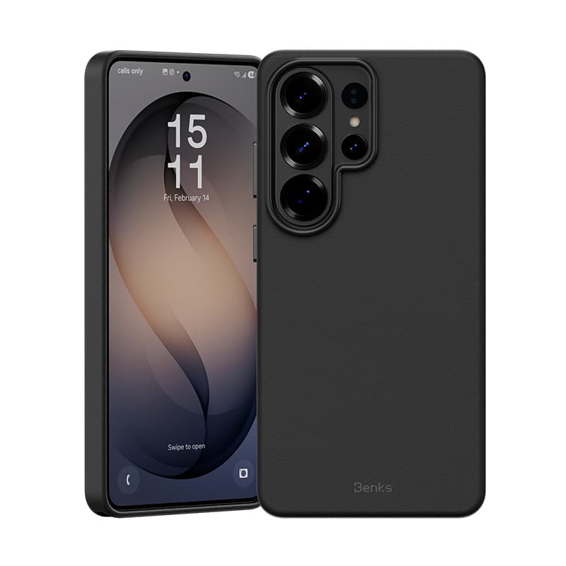 Magnetický silikonový kryt Benks Vita Pro pro Samsung Galaxy S26 Ultra - černý - náhled 1