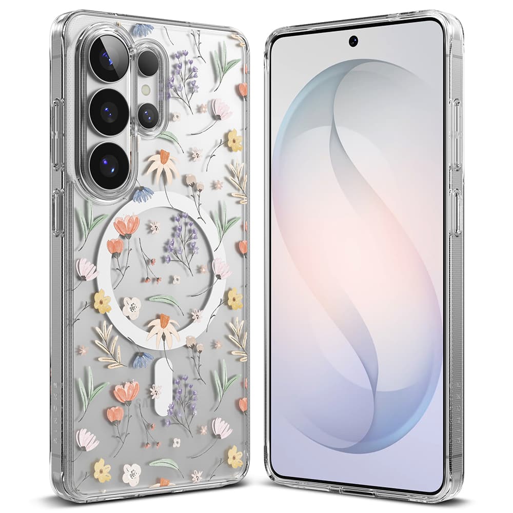 Ringke - Fusion MagSafe - Samsung Galaxy S26 Ultra - Sušené květiny - náhled 1