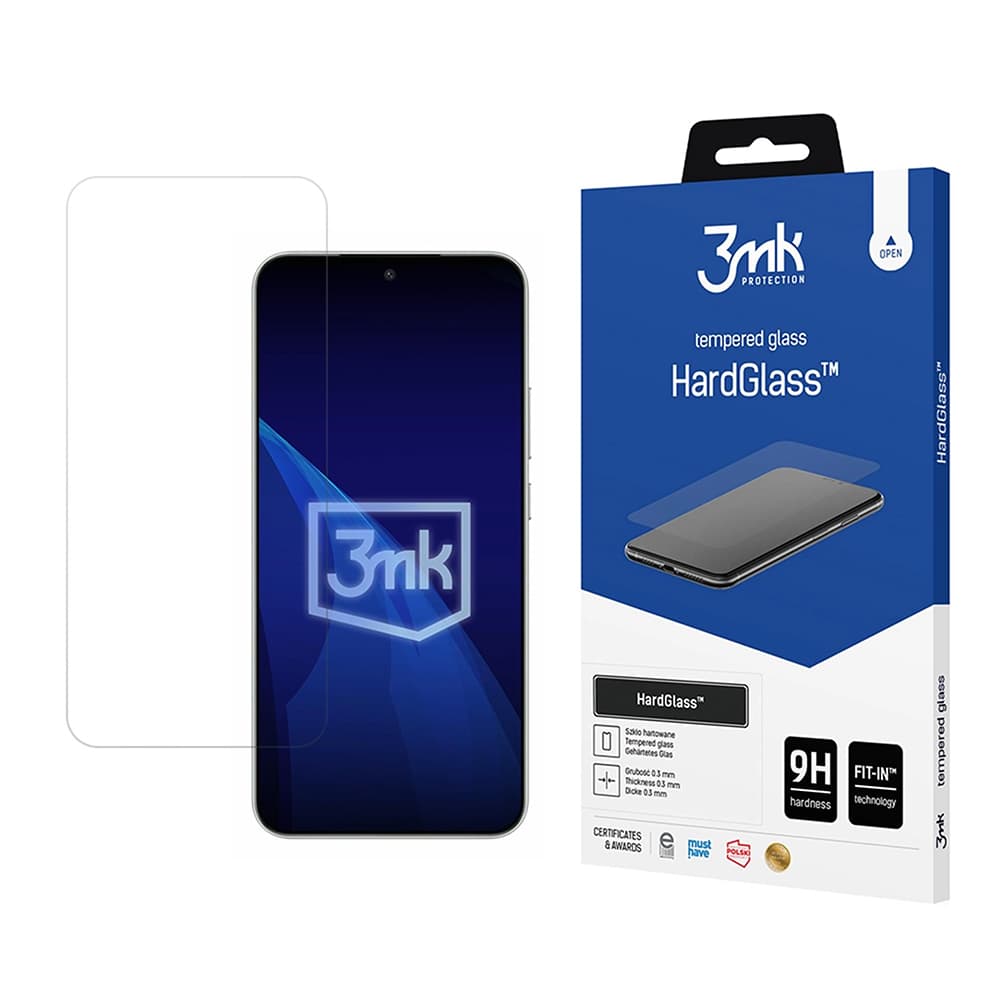 3mk - Tvrzené sklo na displej HardGlass - OnePlus 15 - Průhledná