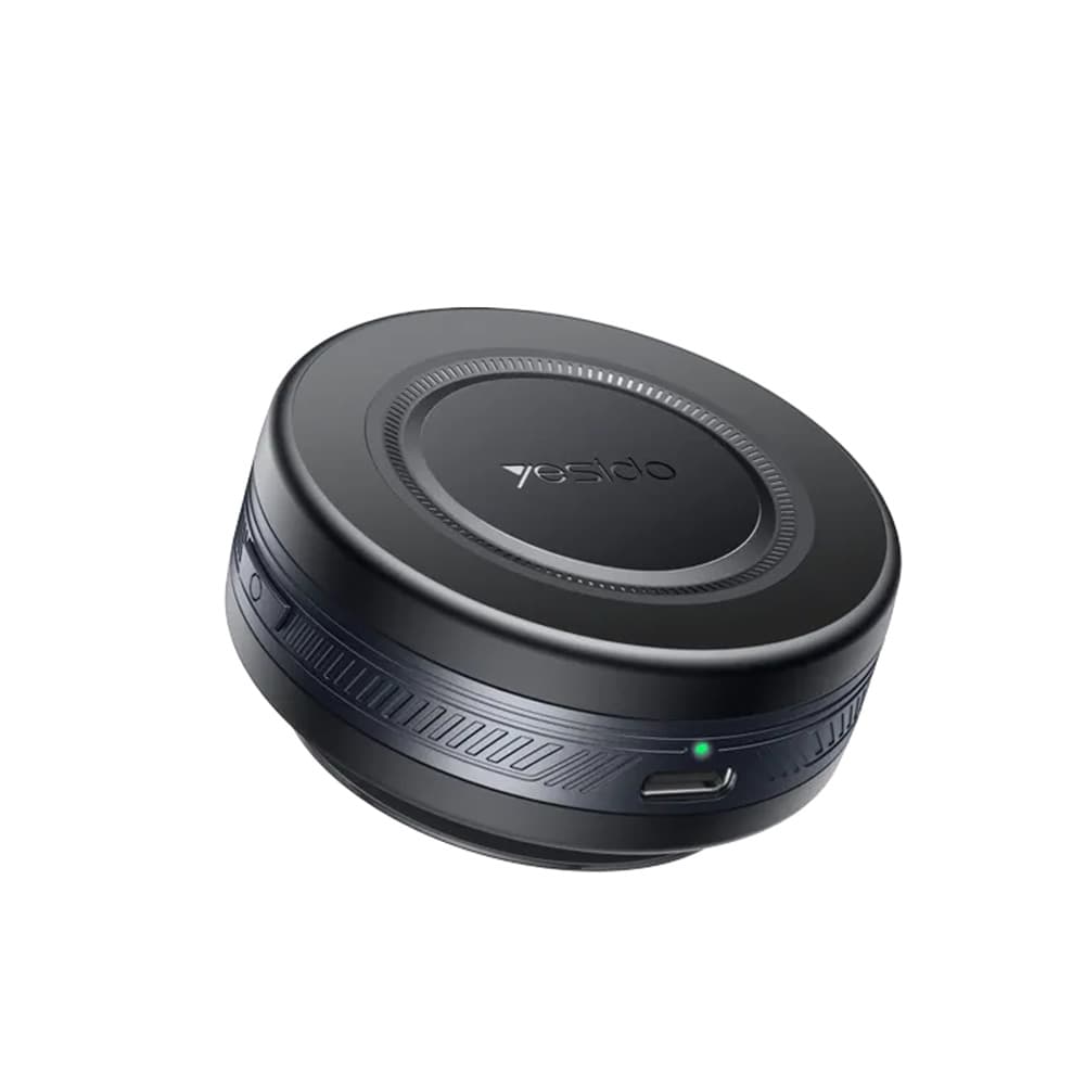 Yesido - Držák do auta (C223) - pro displej, Elektrický vakuový zámek, USB-C, Malý - Černá - náhled 1