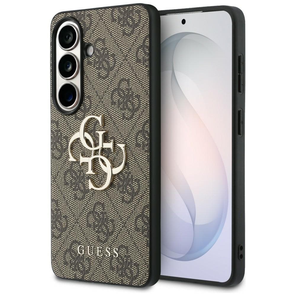 Guess - Pevný kryt 4G Big Metal Logo (GUHCS26M4GMGBR) - Samsung Galaxy S26 Plus - Hnědá - náhled 1