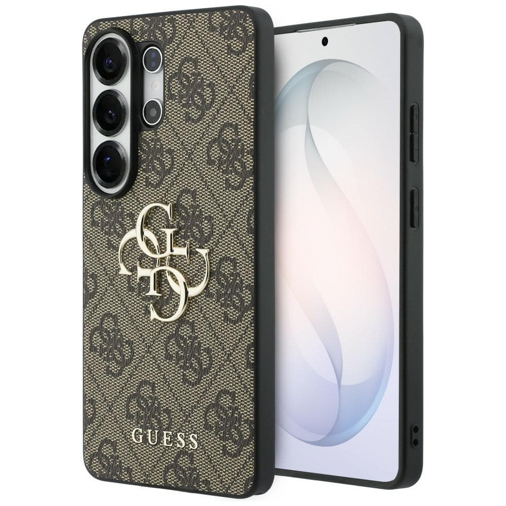 Guess - Pevný kryt 4G Big Metal Logo (GUHCS26L4GMGBR) - Samsung Galaxy S26 Ultra - Hnědá - náhled 1