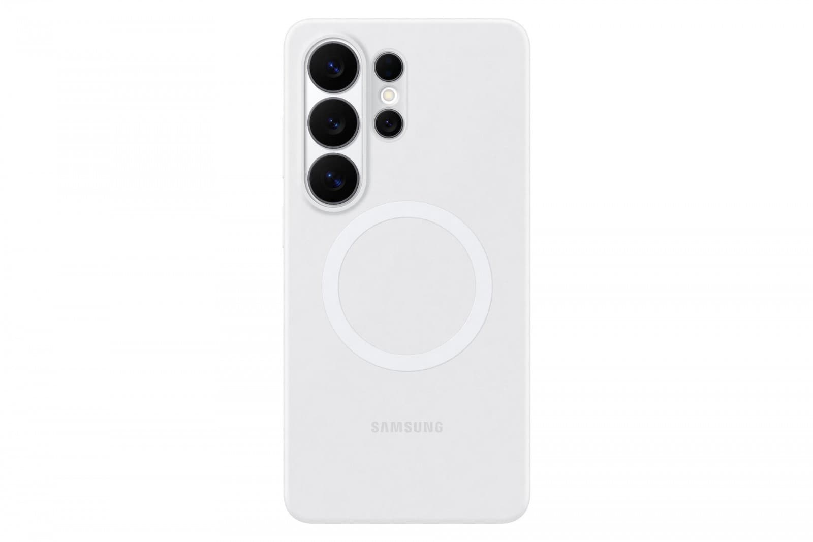 Silikonový magnetický kryt EF-ES948CWE Samsung pro Galaxy S26 Ultra bílý - náhled 1