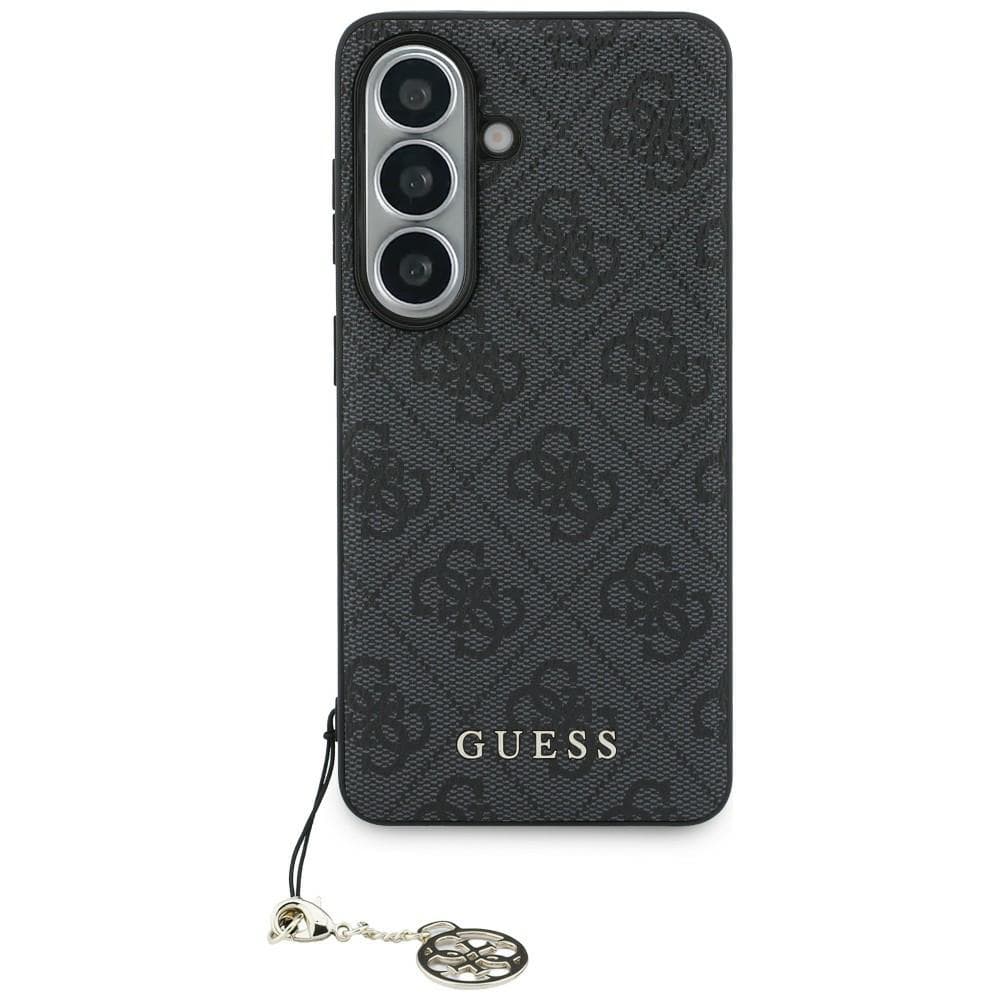 Guess - Kryt Hardcase 4G Classic Logo Charm (GUHMS26SGF4GGR) - Samsung Galaxy S26 - černý - náhled 1