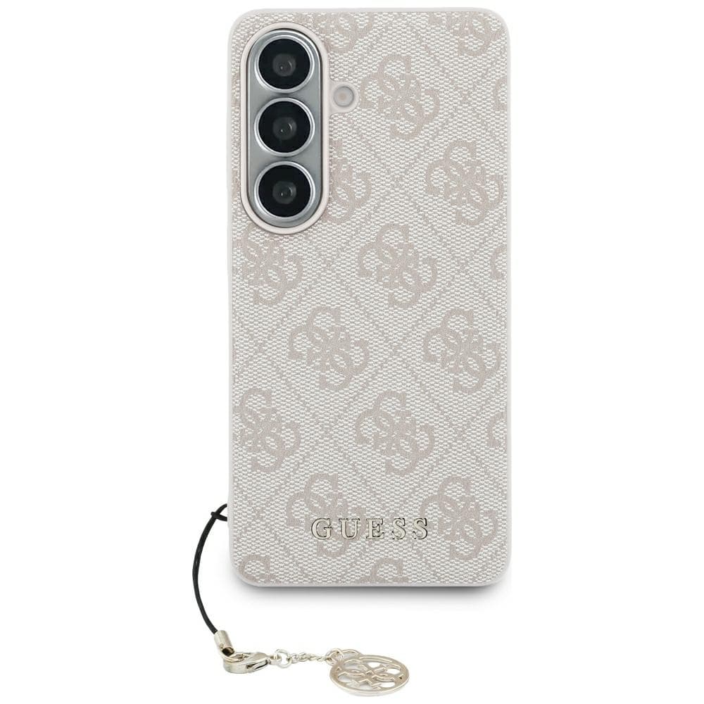 Guess - Kryt Hardcase 4G Classic Logo Charm (GUHMS26SGF4GPI) - Samsung Galaxy S26 - růžový - náhled 1