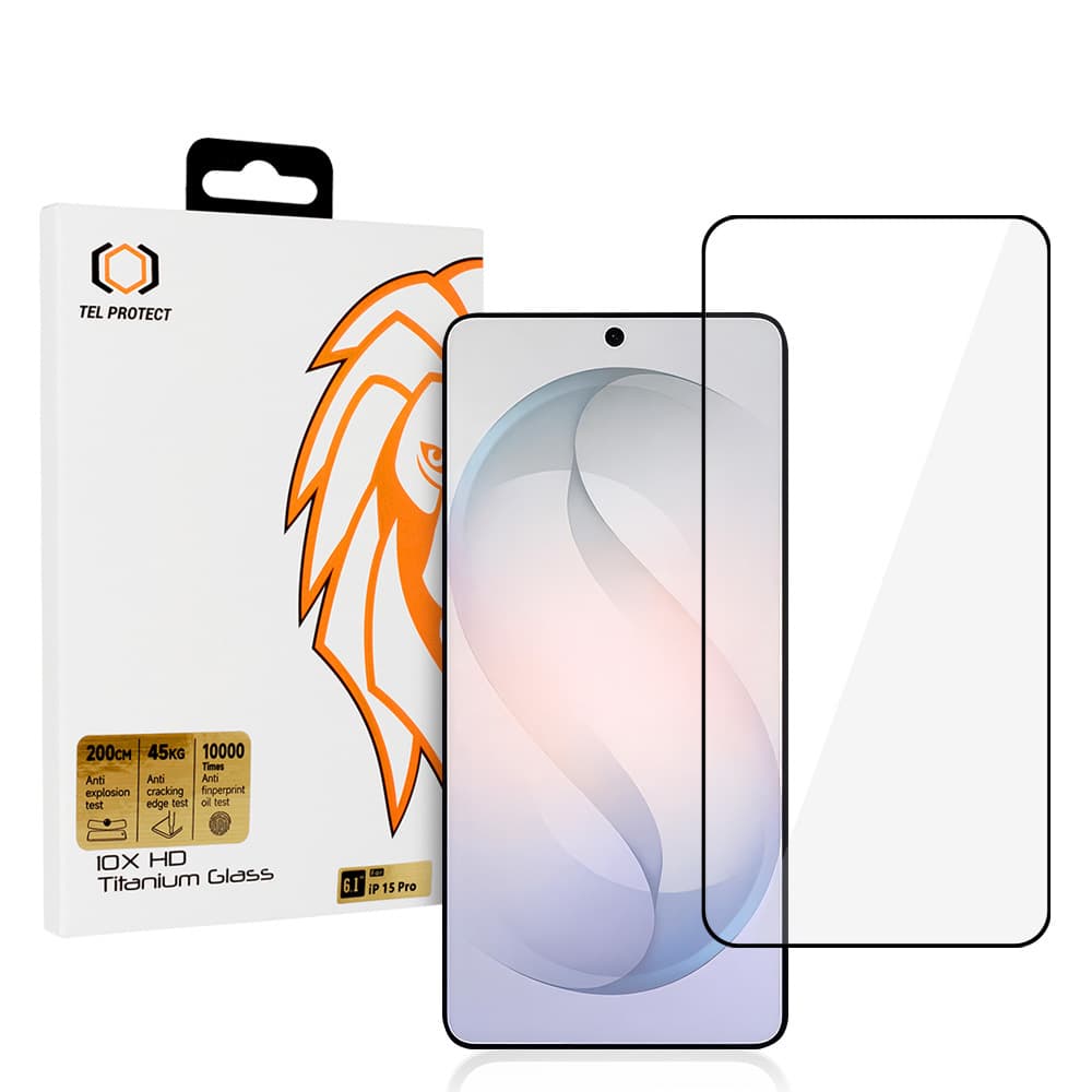 Tvrzené sklo Tel Protect 10X HD Titanium pro Samsung Galaxy S26 - náhled 1