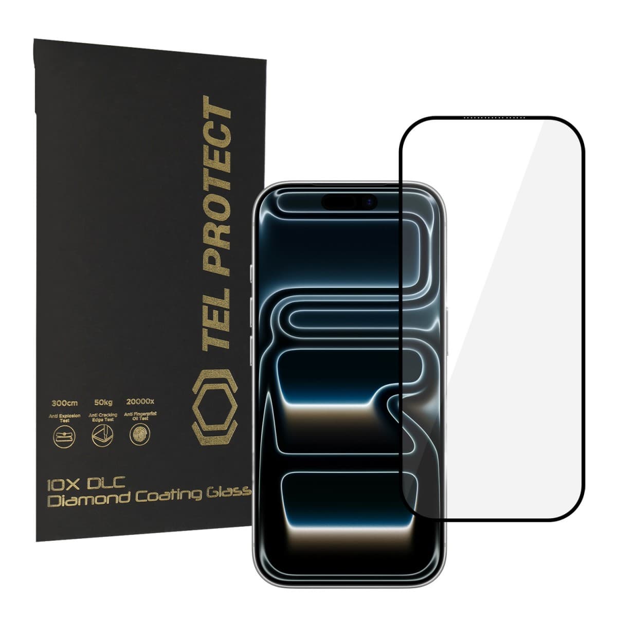 Ochranné tvrzené sklo Tel Protect 10X HD DLC Diamond Coating pro iPhone 17 Pro Max - náhled 1