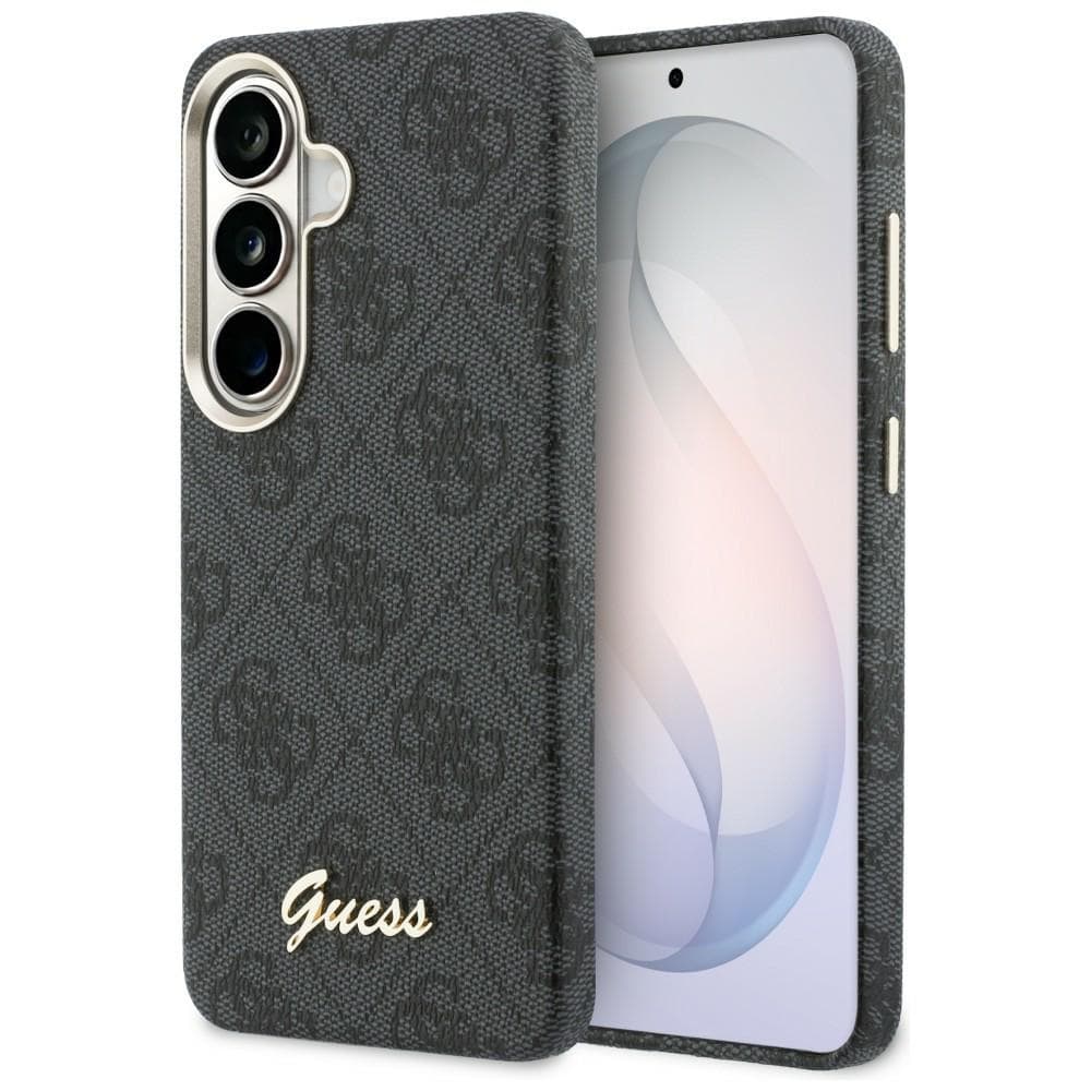 Guess - 4G Script MagSafe (GUHMS26S5P4FWMSK) - Samsung Galaxy S26 - Černá - náhled 1