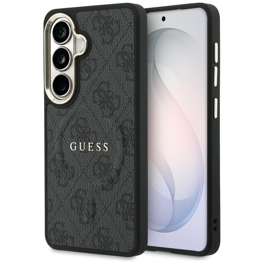 Guess - 4G Embossed Ring MagSafe (GUHMS26SP4MSEGCK) - Samsung Galaxy S26 - Černá - náhled 1